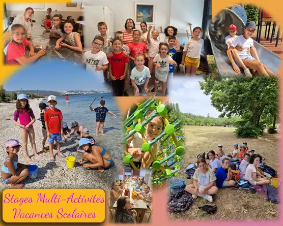 Stage Multi-Activités pendant les Vacances Scolaires 6 à 12 ans - MPT la Mède